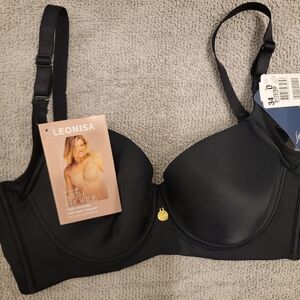 Leonisa High-Profile Bra – Black – 34D – NWT